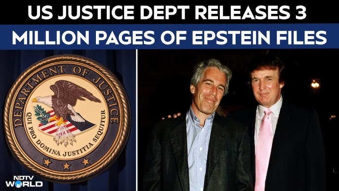 U.S. Justice Department Releases Millions of Pages of Epstein Files